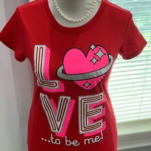 Matching Sets - Set of Valentines shirt and skirt. Matching Sets - Set of Valentines shirt and skirt.